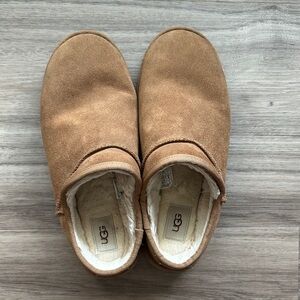 UGG Men's Brown Suede Slip-Ons